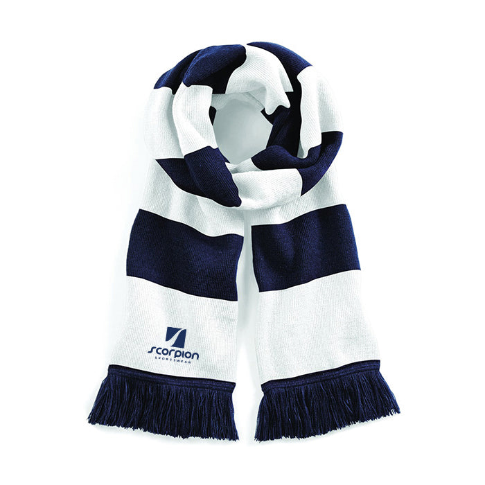 Supporters Scarf - Navy/White